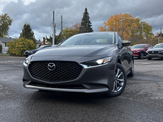 2025 MAZDA Mazda3 2025 Machine Grey Metallic
