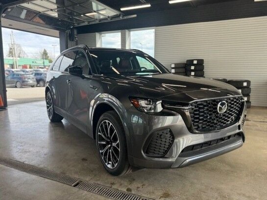 2025 MAZDA CX-70 PHEV 2025 Machine Grey Metallic 2025 MAZDA CX-70 PHEV 2025 Machine Grey Metallic