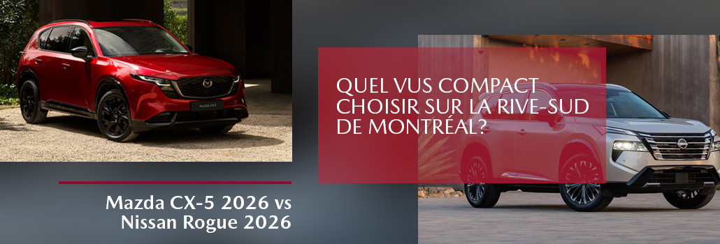Mazda CX-5 2026 vs Nissan Rogue 2026